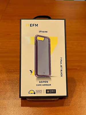 EFM D30 Aspen Case Armour For IPhone 7 Plus - Jet Black • $15