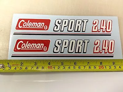 Coleman Sport 2.40 Mini Bike Minibike Decals Stickers • $25.99