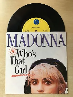 Madonna - 7  Single: Who's That Girl • £3.49