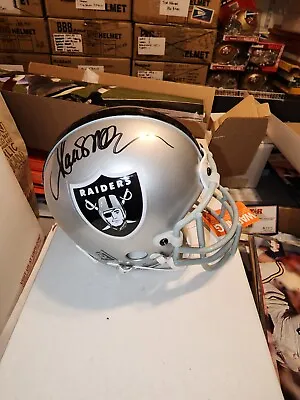 Marcus Allen Oakland Raiders Signed Mini Helmet Tri Star • $110
