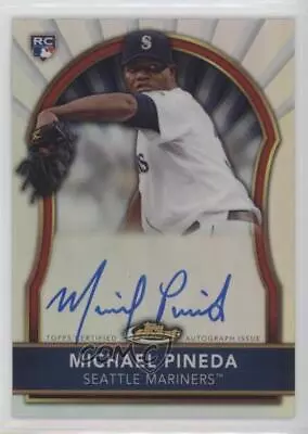 2011 Topps Finest Refractor Rookie Auto /499 Michael Pineda #86 Rookie Auto RC • $7.32