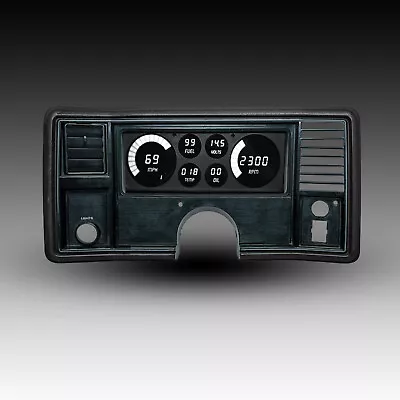 Monte Carlo/El Camino 78 - 88 Replacement Digital Dash WHITE LEDs Intellitronix • $352.46