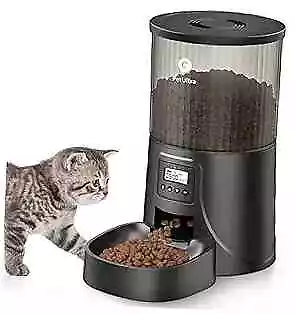  Automatic Cat Feeders Timed Dog Feeder 4L Programmable Control 1-6 Meals Pet  • $44.04