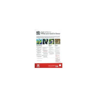 £33.79 • Buy 9780717663699 Poster , Health & Safety Law , A3