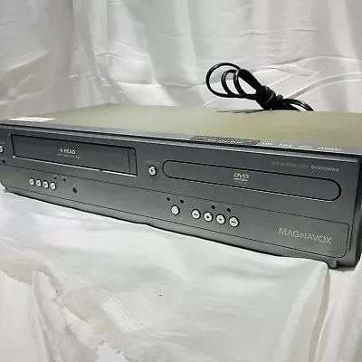 Magnavox DV200MW8 VCR/DVD Combo Player /Recorder VHS Hi Fi Works Read • $63.74