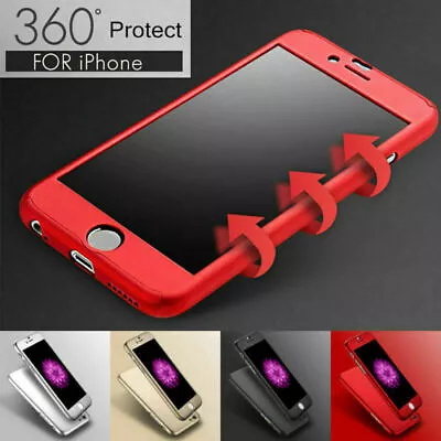 For Apple IPhone 11 Pro Max XS Max XR 7 8 6s Plus 360 Case Cover Full Body Hard • $8.99