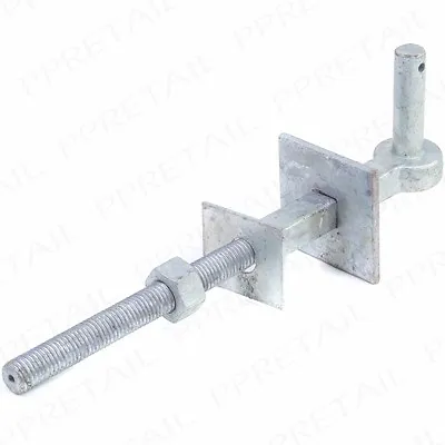 13  HEAVY DUTY DOUBLE PLATED HOOK TO BOLT PIN 4 - 10  Posts Field Gate Stable • £11.36