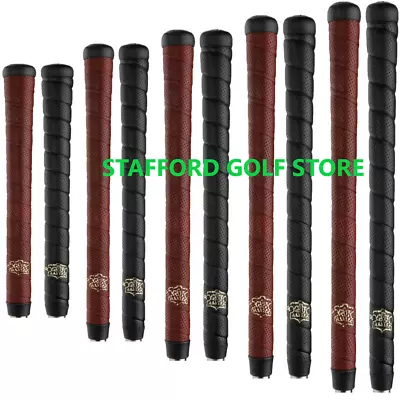 The Grip Master Tour Classic WRAP Swing Golf Grips STANDARD/MIDSIZE CORE 60R NEW • $124