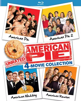 American Pie 4-Movie Collection (Unrated) [New Blu-ray] Boxed Set Slipsleeve • $17.71