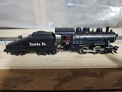 HO Scale (Mantua) 0-4-0 Santa Fe #99 Steam Locomotive & Tender • $25