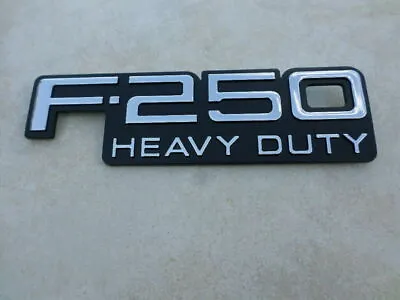 Ford 1992-1997 F250 Heavy Duty Fender Emblem Badge Logo Name F7TB-16B114-BA • $29.95