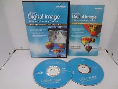 Microsoft Digital Image 2006 Suite Anniversary Edition 2-Disc Set • $17.99