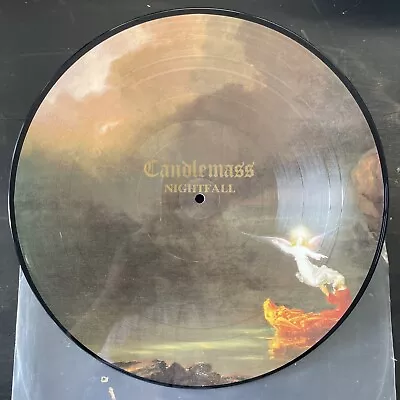 RARE 1997 Candlemass Nightfall Picture Disc Metal Record LP Vinyl • $0.99