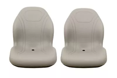 $269.98 • Buy Yamaha Rhino 450, 660, 700 Gray Vinyl Bucket Seat Pair - Milsco XB200 - USA Made