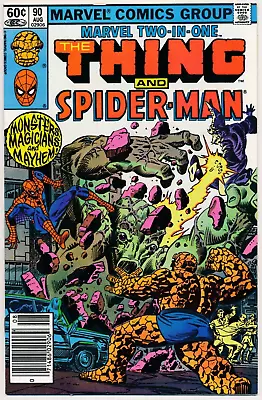 Marvel Two-In-One (Marvel 1974 Series) #90 VF/NM Thing And Spider-Man • $4.49