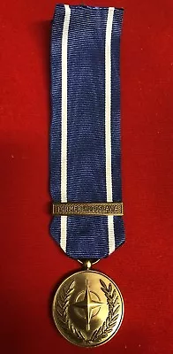 Full Size Nato Bosnia Former Yugoslavia Medal Brand New. Fast Dispatch • £15