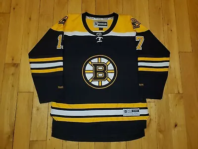2014 Reebok Milan Lucic BOSTON BRUINS Youth NHL Stitched Hockey Team JERSEY L/XL • $59.49