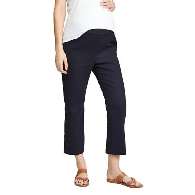 Hatch Maternity Women’s THE LYRIC PANT Midnight Cotton Blend Size 3 (L/12) NEW • $56.40