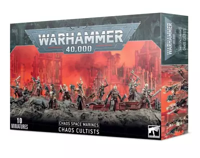 GW 43-88 Chaos Space Marines Chaos Cultists • $76.99