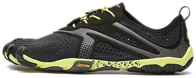 Vibram V-Run Men's Running Shoes Black/Yellow M46 • $139.95