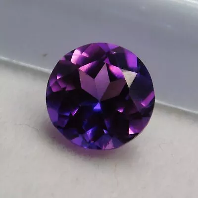 Natural Tanzanite Purple Round Shape Certified 5 Ct Rare Loose Gemstone • $14.80