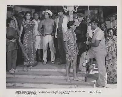 Maria Montez + Jon Hall + Sabu In White Savage (1943) ❤ Vintage Photo K 220 • $29.99