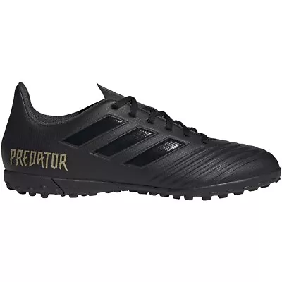 Adidas Predator Tan 19.4 Turf Soccer Shoes Utility Black Men - F35635 • $49.99