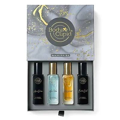 Body Cupid Luxury Perfume Gift Set For Men Long Lasting Premium Fragrance 4X20ml • $27.99