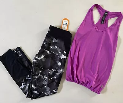 AVIA NWT Sz S Leggings & EUC RBX Sz S Purple Tank Top Lot 2pc Bundle Outfit  Lot • $6.99