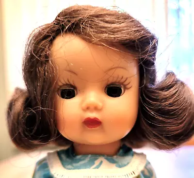 Pretty Vintage Nancy Ann Muffie Walker Doll All Orig Brunette • $139.95