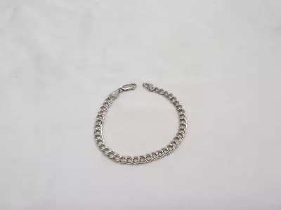 Vintage Sterling Silver Hanging Style Charm Charm Bracelet 7 Inches Long #500 • $15