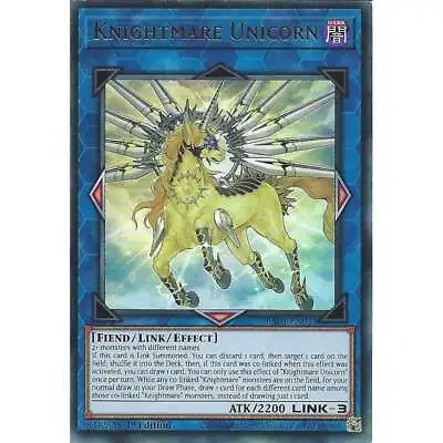 RA01-EN043 Knightmare Unicorn : Ultra Rare Card : 1st Edition : YuGiOh TCG • £1.30