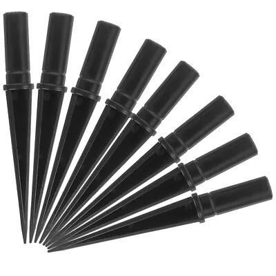 10pcs Sturdy Garden Lamp Stakes Ground Stake Spike For Outdoor Use • £6.15
