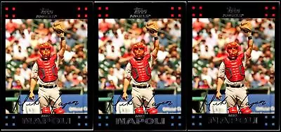 (3) 2007 Topps Mike Napoli  Lot • $3.49