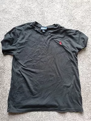 Ralph Lauren Black T Shirt Men's (S) • £15