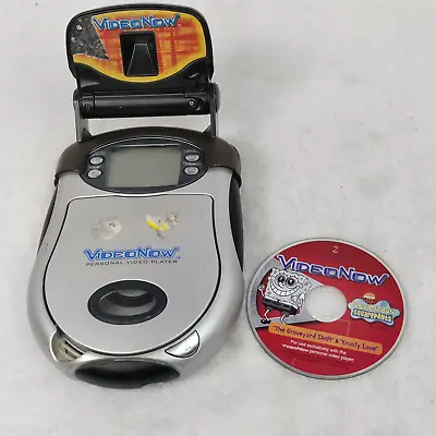 Videonow Hasbro Silver Personal Player Tested 2003 Works Spongebob • $17.67