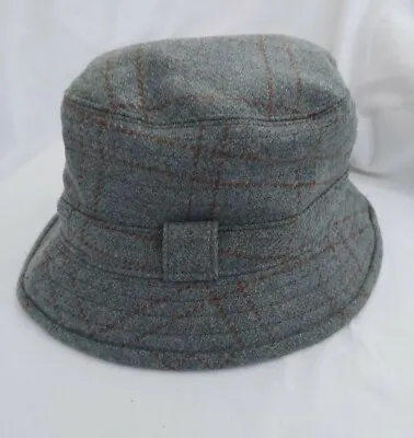 £24.99 • Buy National Trust For Scotland Green Tweed Wool Hat Olney Size XL