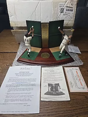 Willie Mays The Catch Danbury Mint New York Giants Sculpture Figurine Vintage • $209.99