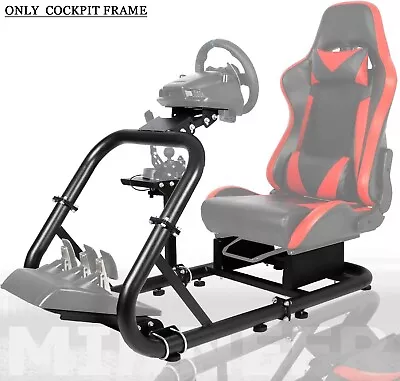 Minneer Racing Simulator Cockpit Wheel Stand Fit Logitech Thrustmaster Fanatec • $249.99