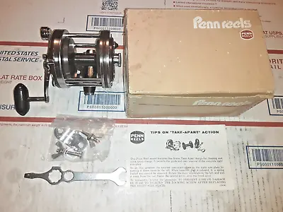 Penn Squidder 146 L Aluminum Spool  Clamp - Wrench Box SERVICED NICE CLEAN L@@K • $104.99