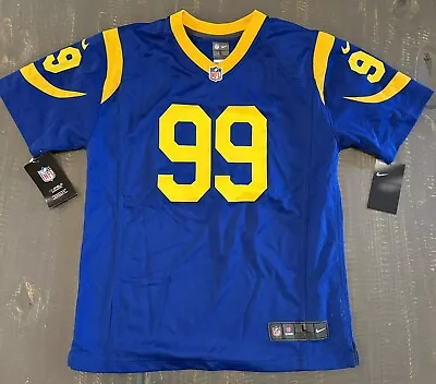 Aaron Donald Los Angeles Rams Nike On Field Jersey Youth Large • $24.99