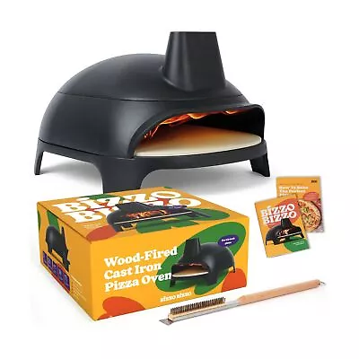 BIZZO BIZZO - Cast Iron Wood Fire Pizza Oven Outdoor - Easily Fits 12 Inch Pi... • $537.87