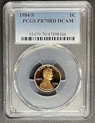 1984-S Proof Lincoln Memorial Cent PCGS PR-70 DCAM Buy 3 Items Get $5 Off!!! • $399