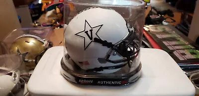 VANDERBILT COMMODORES  WHITE ANCHOR Mini XP Authentic Helmet Schutt • $44.95