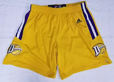 Los Angeles Lakers D-Fenders NBA D-league Game Shorts Men Sz 44/L Adidas • $174.99