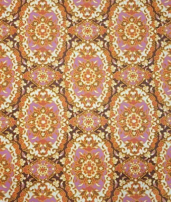 X1 70s Vintage CROWN Wallpaper Roll Flower Power Retro 60 MCM Psychedelic Groovy • £35