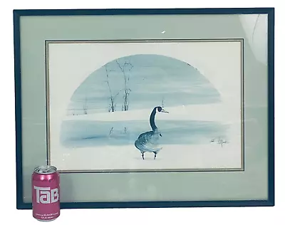 P Buckley Moss Rare Print Snow Goose Winter Scene Signed Numbered#575 Framed • $249.99