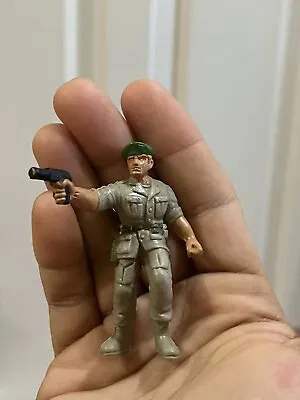 Vintage 1986 Mattel GUTS! Army Green Beret With Pistol Action Figure • $3.99