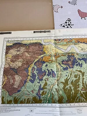 Geological Map Dartford Sheet 271 Drift • £12