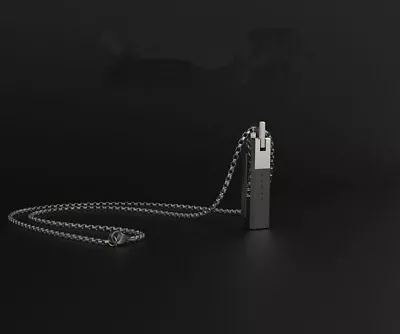 Unique Metal Necklace Pendant Magnetic Holder Chain For Fitbit Flex 2 Flex2 L • $15.39